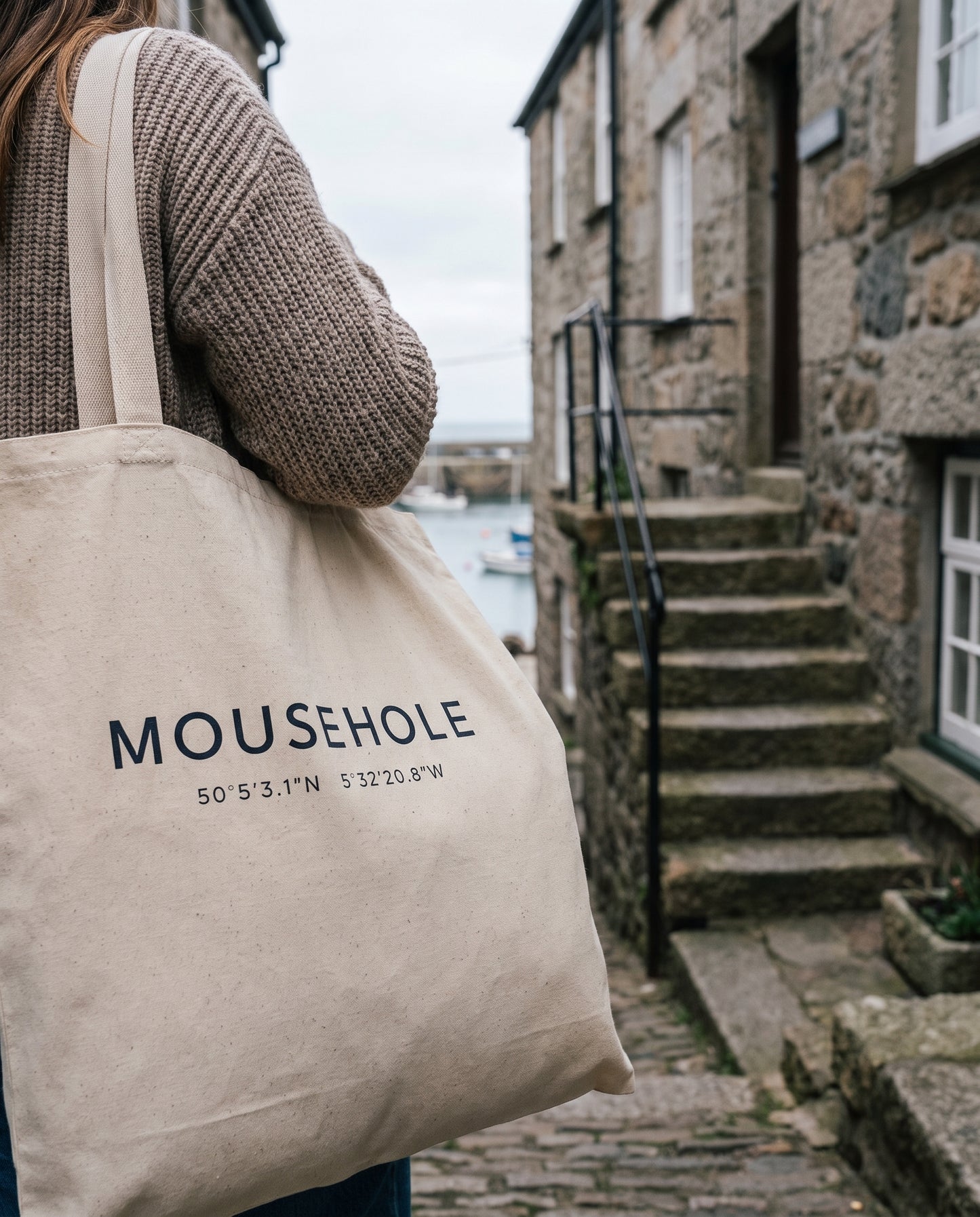 Mousehole — Coordinates Natural Tote