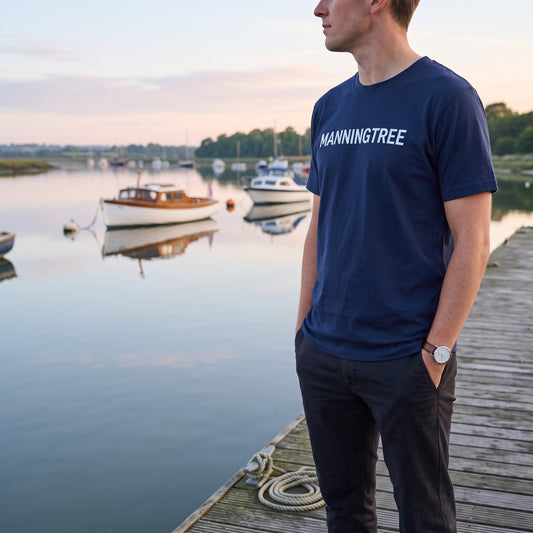 Manningtree — Navy Tee
