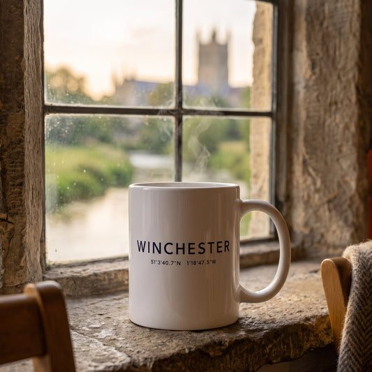 Winchester — Coordinates Ceramic Mug