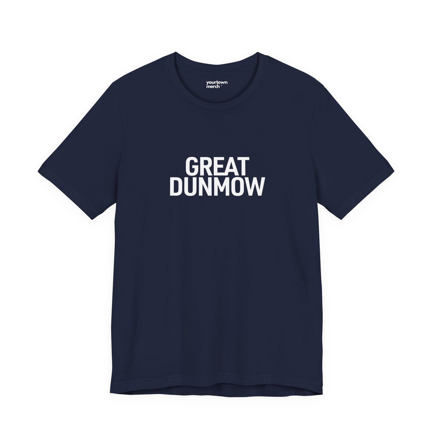 GREAT DUNMOW — Navy Tee