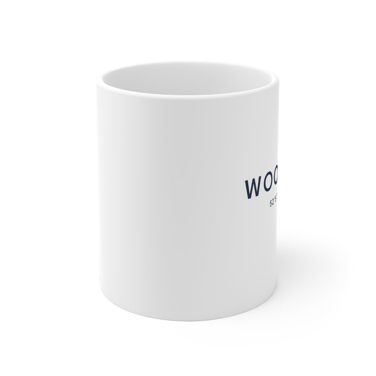 Woodbridge — Coordinates Ceramic Mug