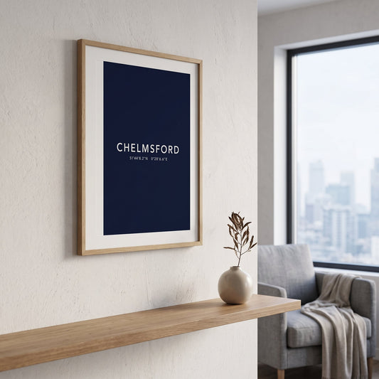 Chelmsford — Coordinates Print