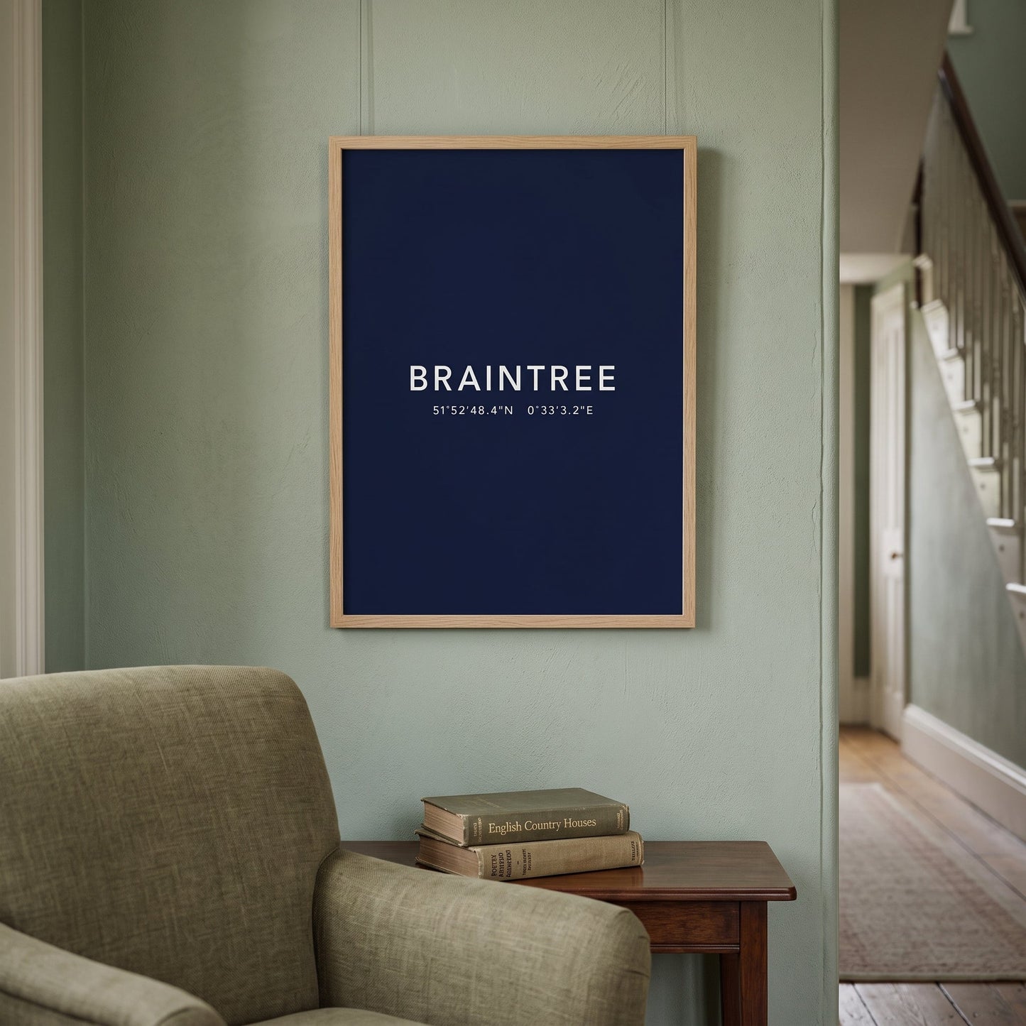 Braintree — Coordinates Print
