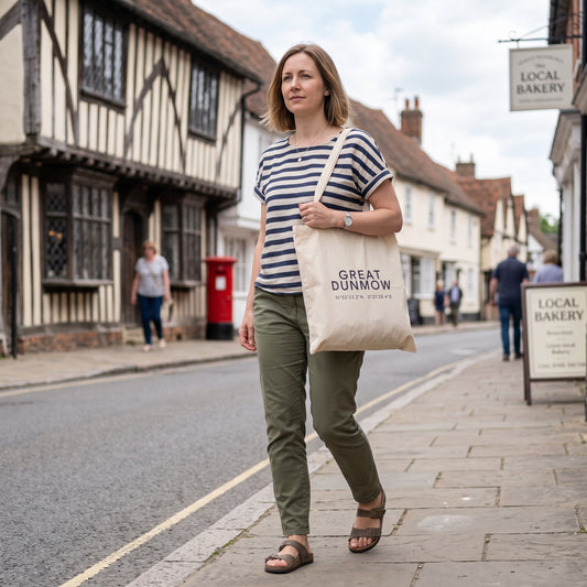Great Dunmow — Coordinates Natural Tote