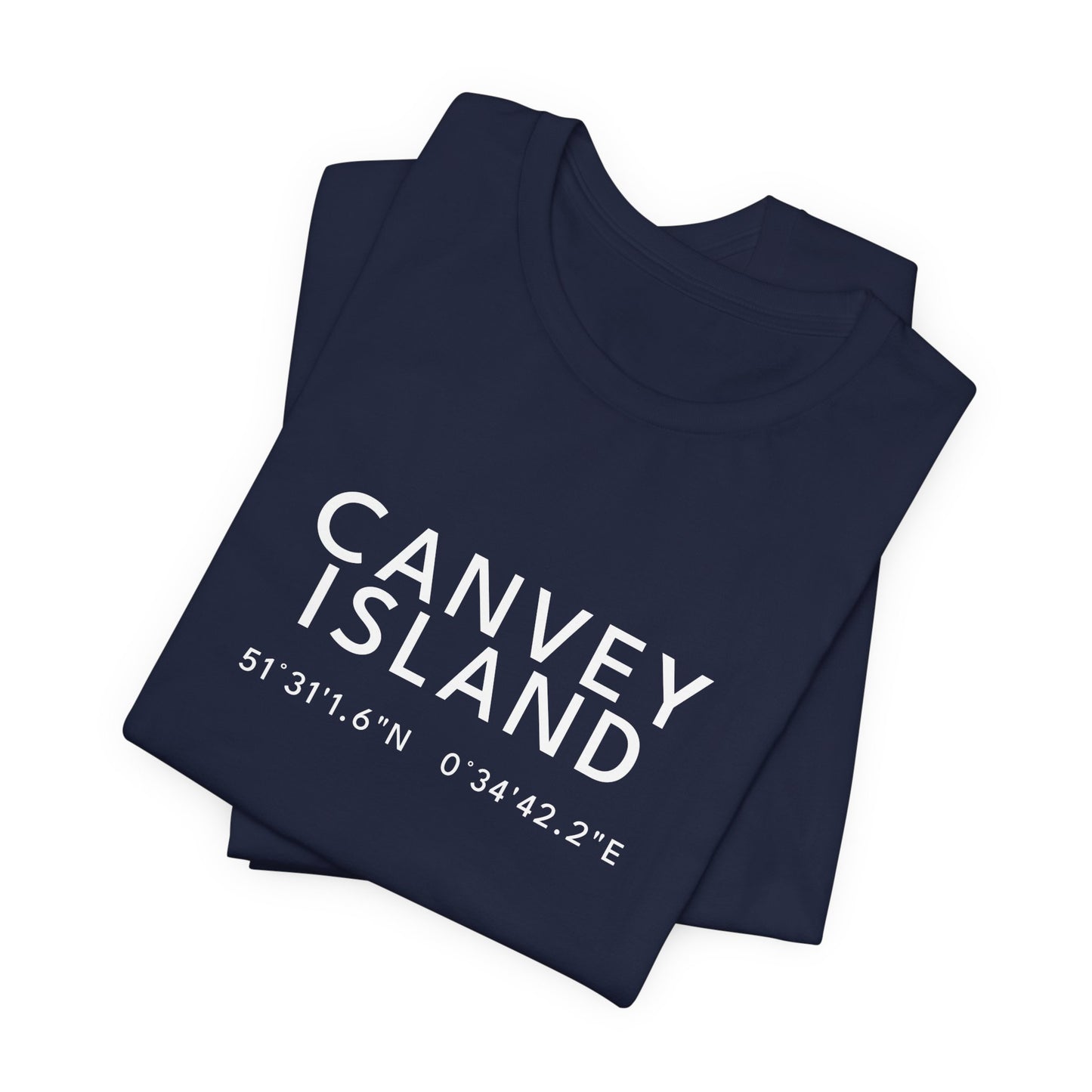 CANVEY ISLAND — Coordinates Navy Tee