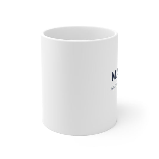 Maldon — Coordinates Ceramic Mug