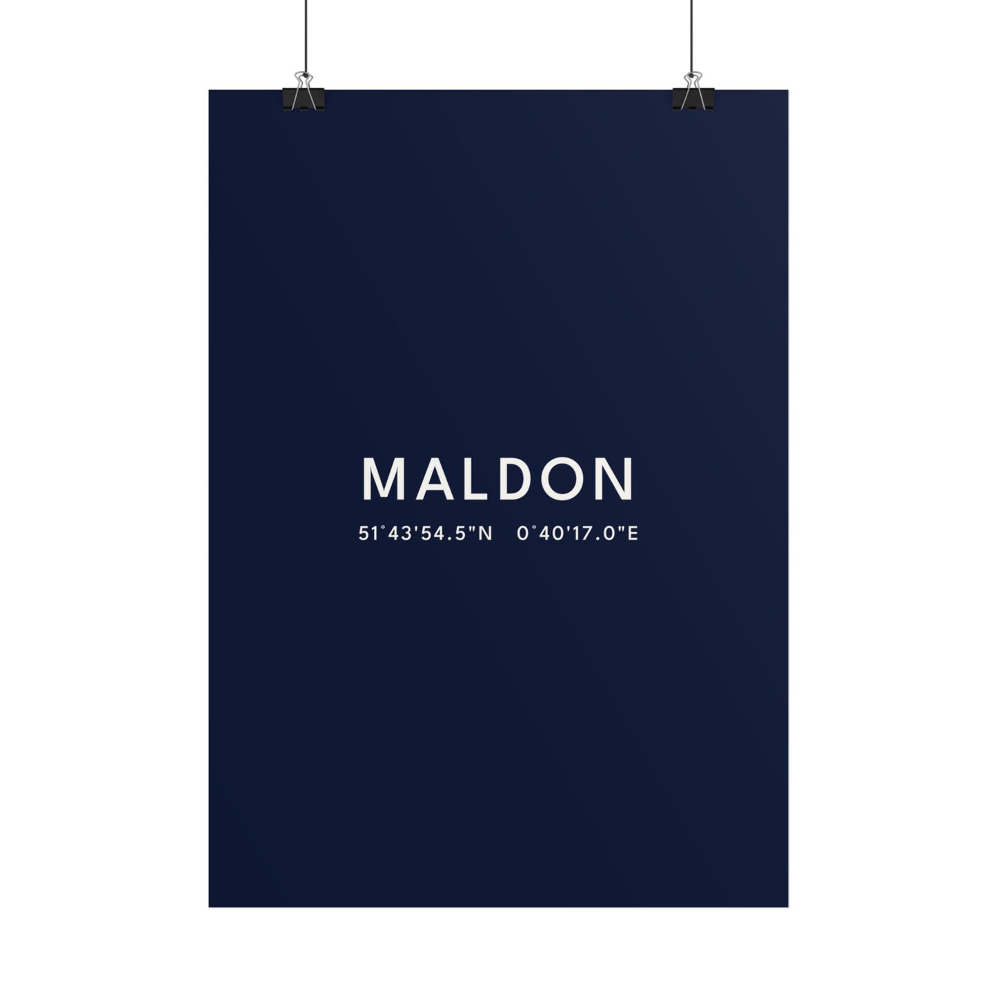 MALDON — Coordinates Print
