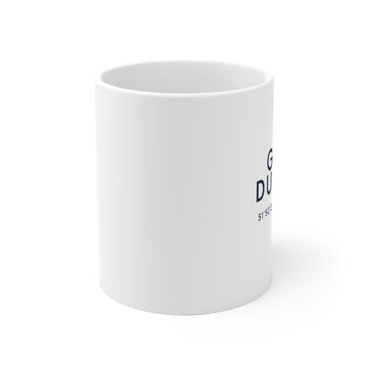 Great Dunmow — Coordinates Ceramic Mug