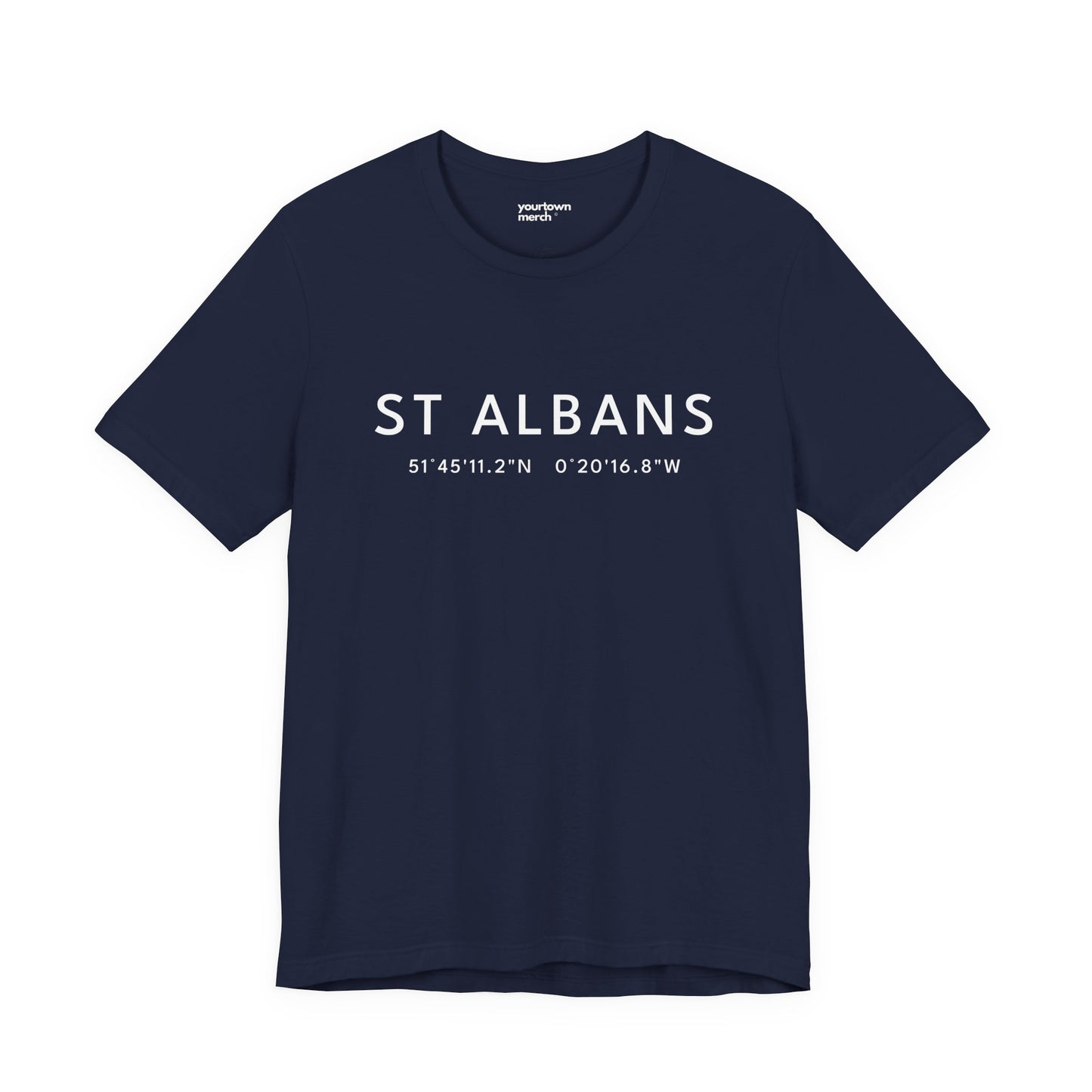 St Albans — Coordinates Navy Tee