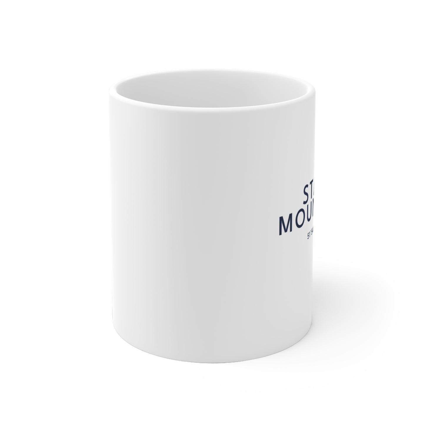 Stansted Mountfitchet — Coordinates Ceramic Mug