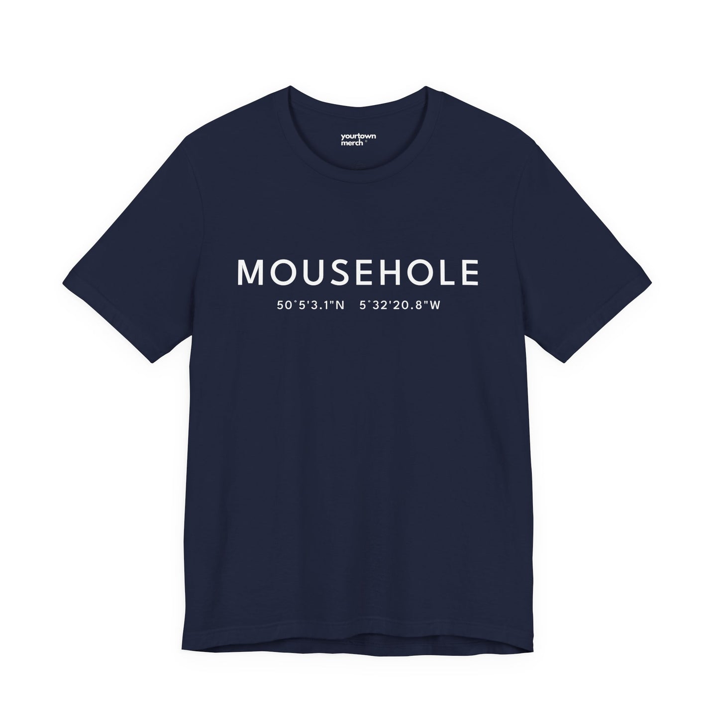 Mousehole — Coordinates Navy Tee