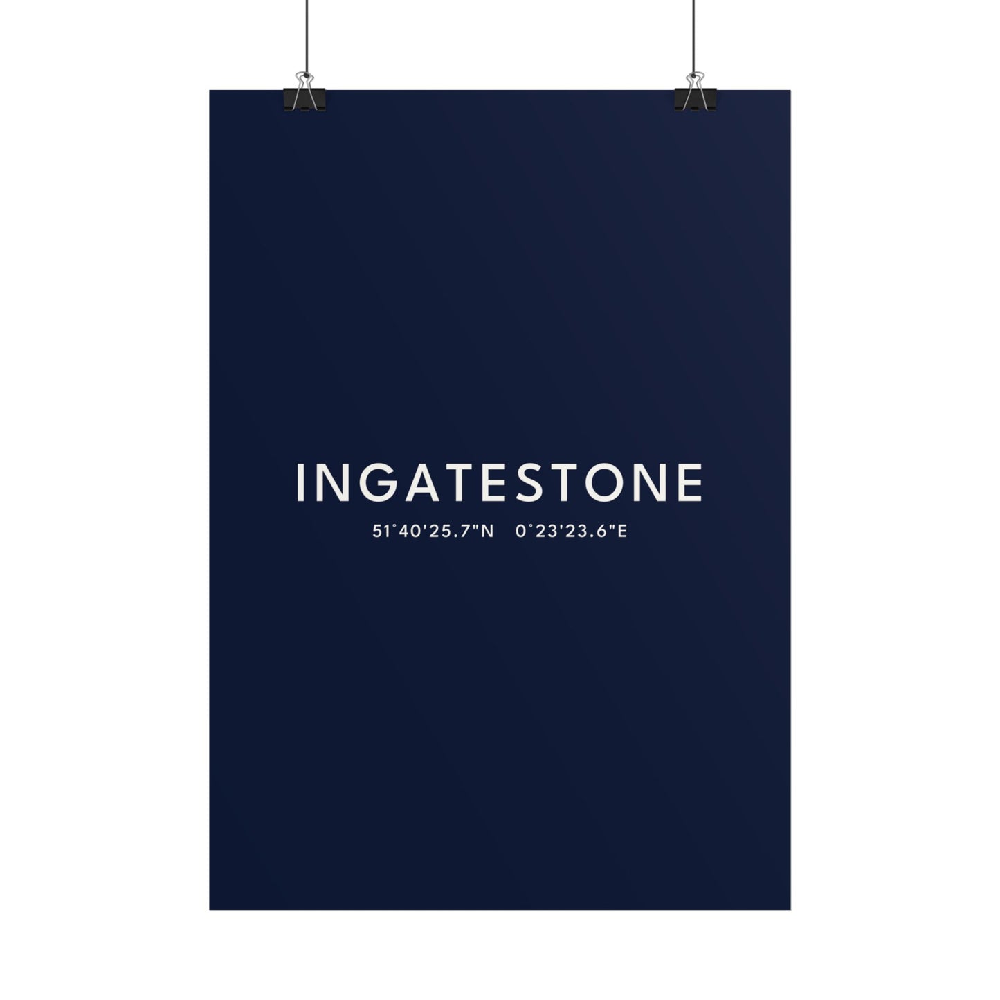 INGATESTONE — Coordinates Print