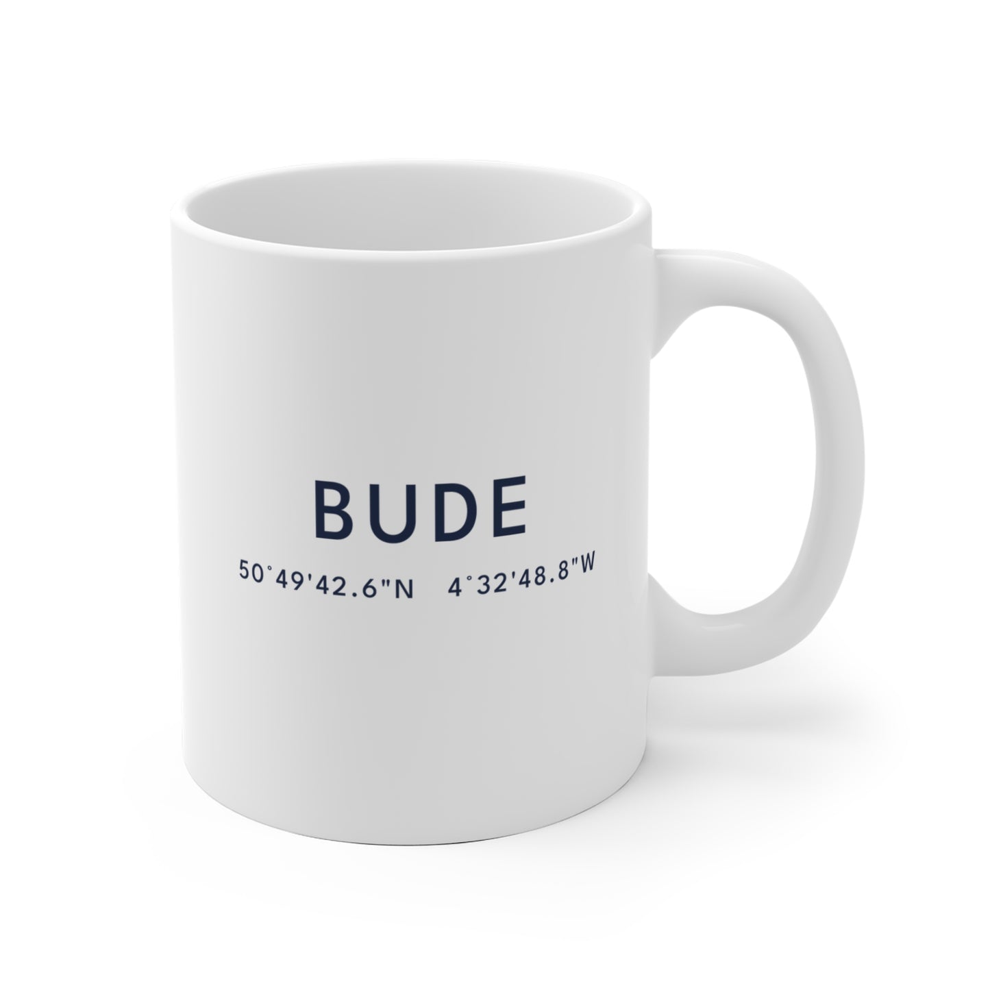 Bude — Coordinates Ceramic Mug