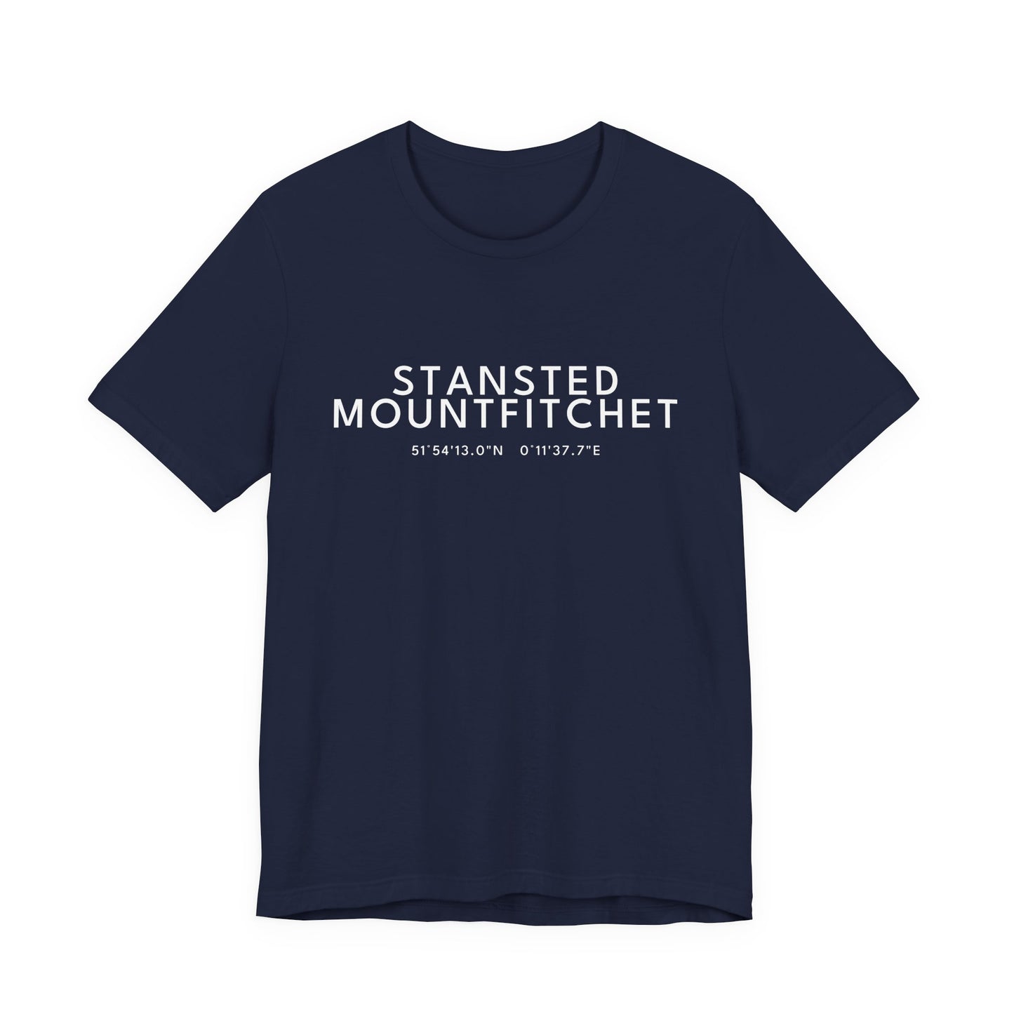 STANSTED MOUNTFITCHET — Coordinates Navy Tee