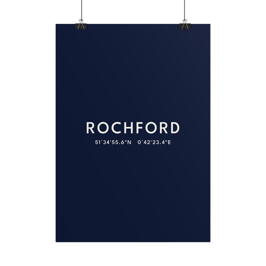 Rochford — Coordinates Print