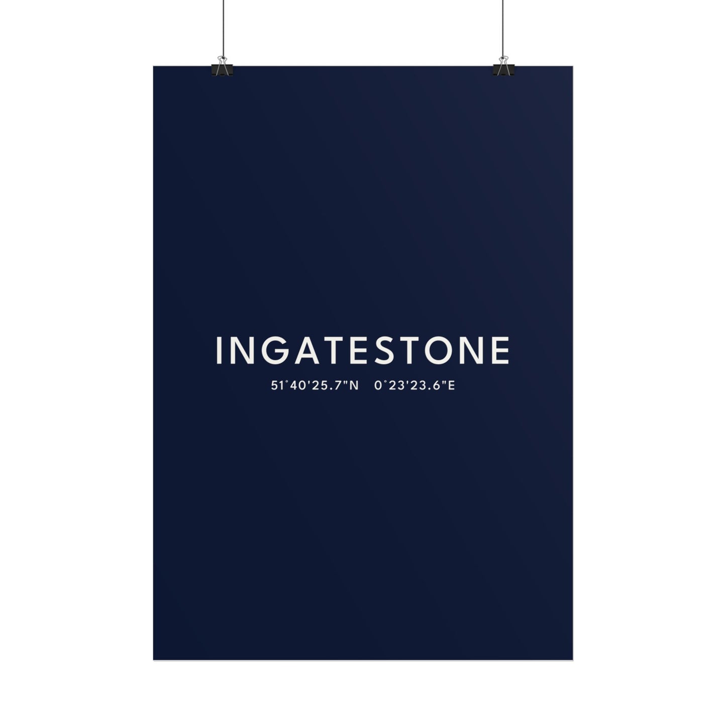 INGATESTONE — Coordinates Print