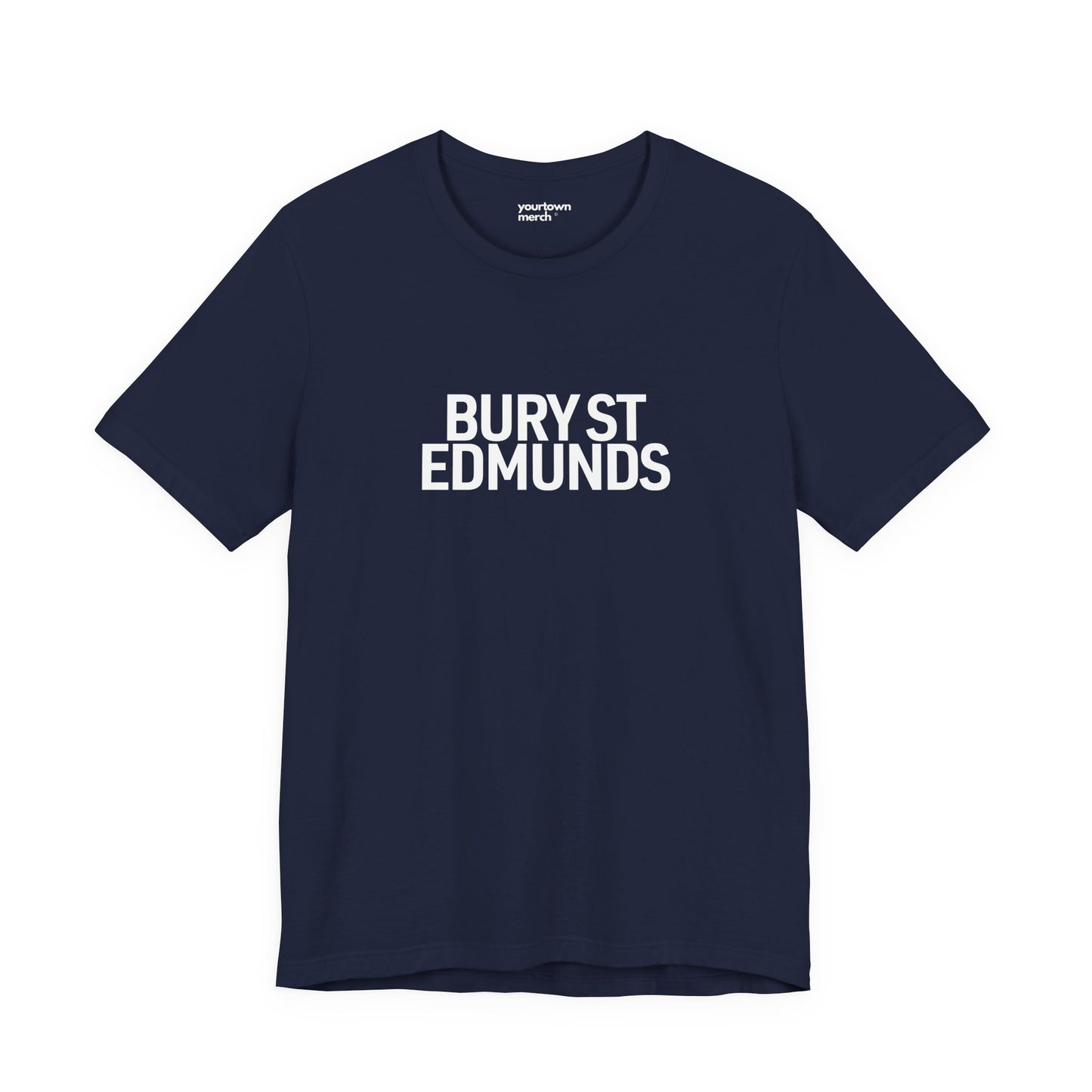Bury St Edmunds — Navy Tee