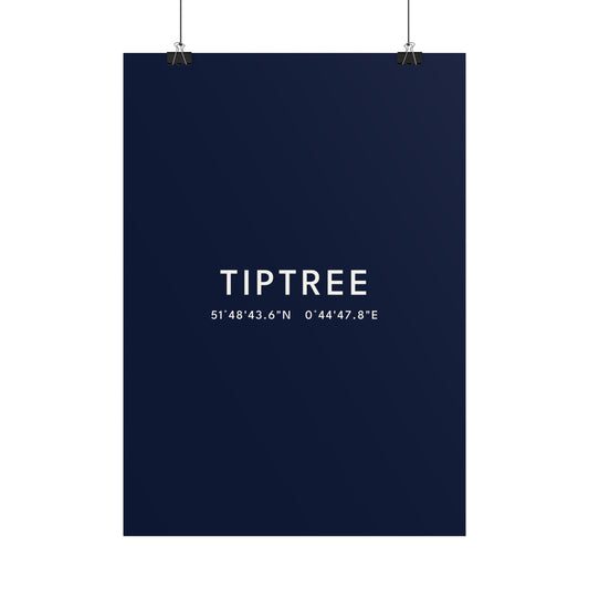 Tiptree — Coordinates Print