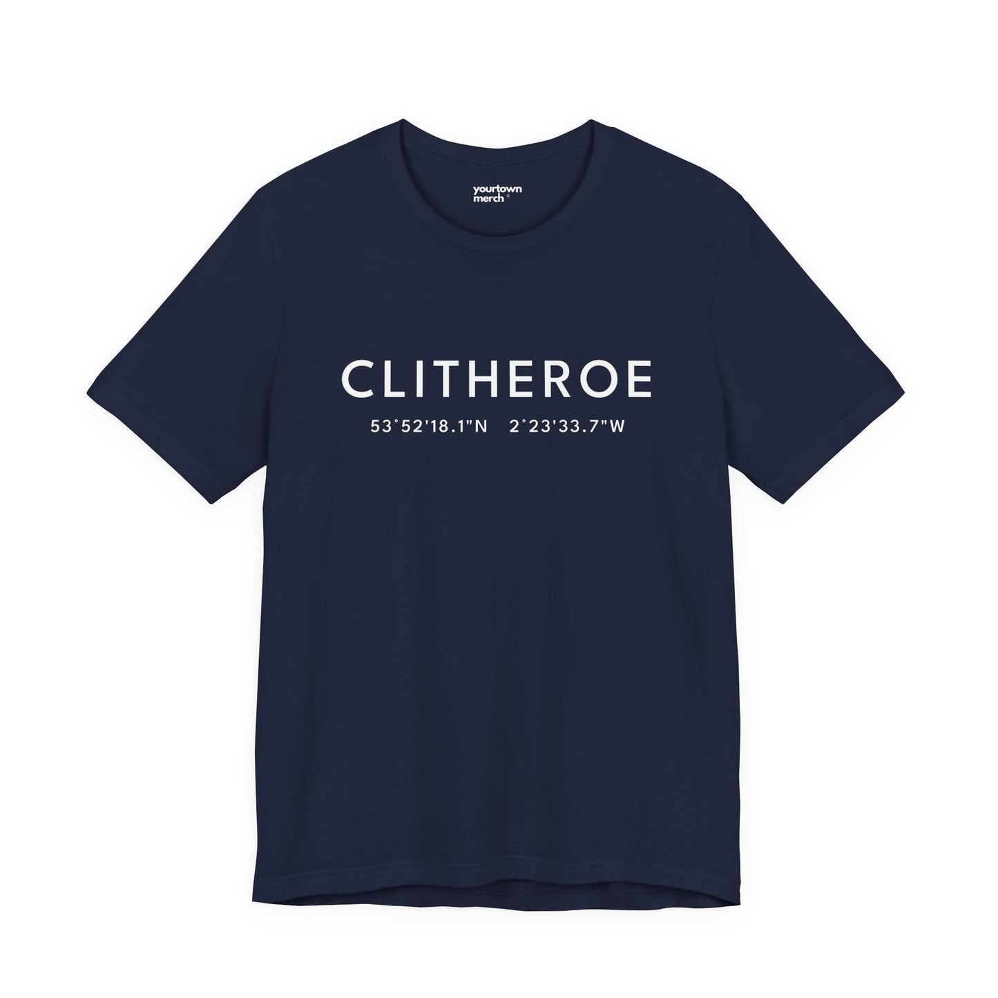 Clitheroe — Coordinates Navy Tee