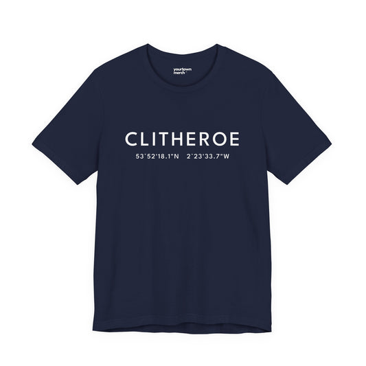 Clitheroe — Coordinates Navy Tee