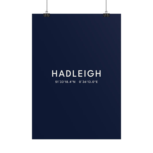 Hadleigh — Coordinates Print