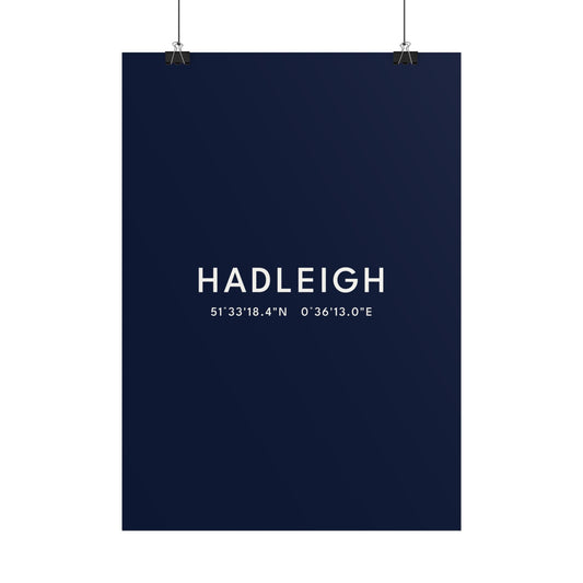 Hadleigh — Coordinates Print