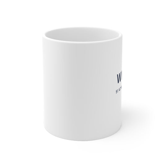 Witham — Coordinates Ceramic Mug
