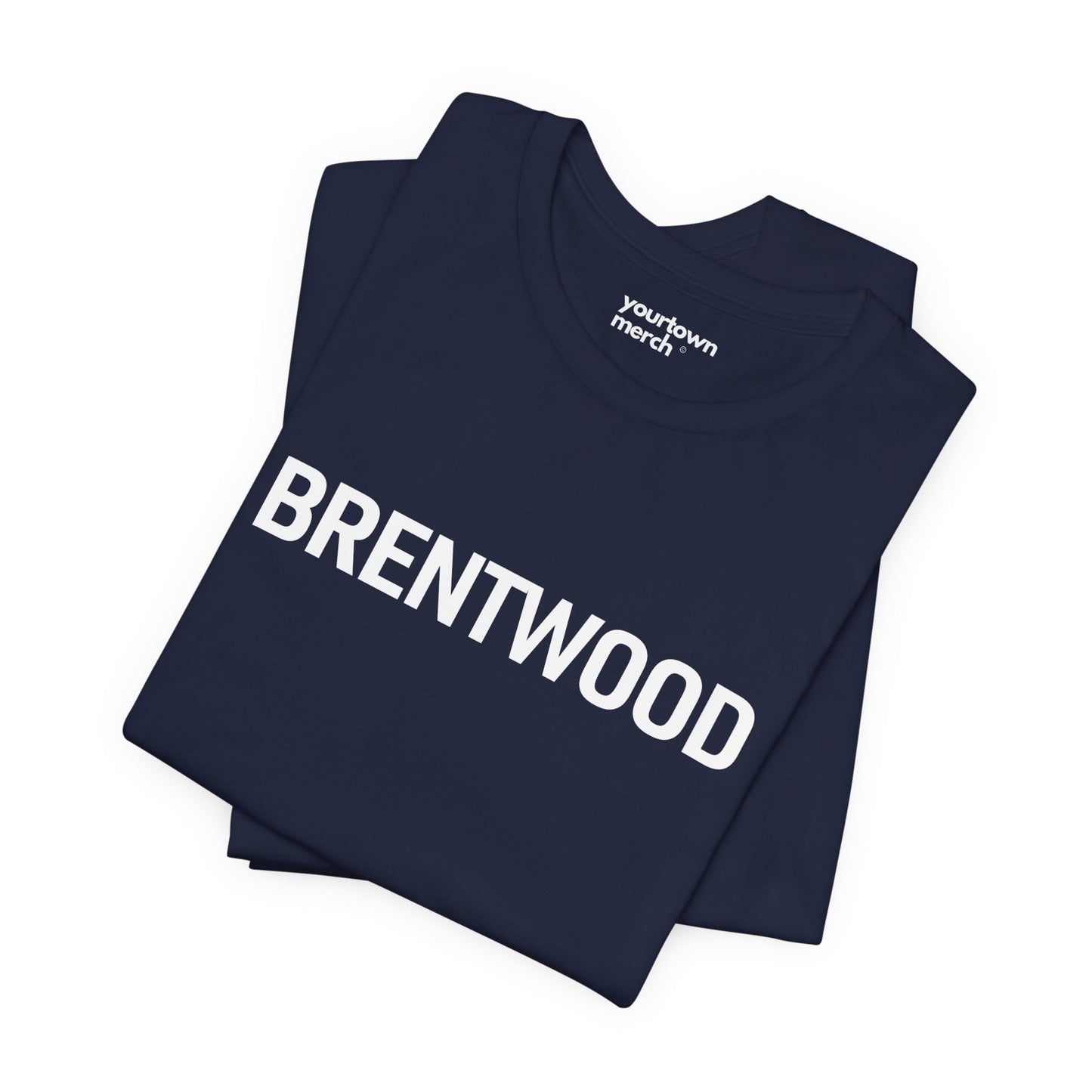BRENTWOOD — Navy Tee