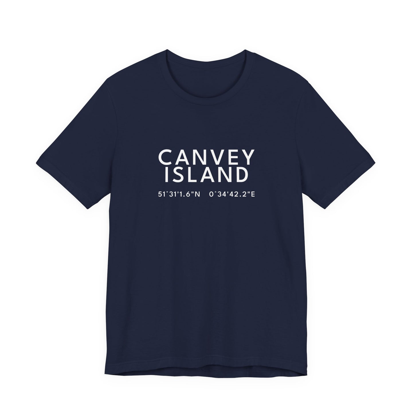 CANVEY ISLAND — Coordinates Navy Tee