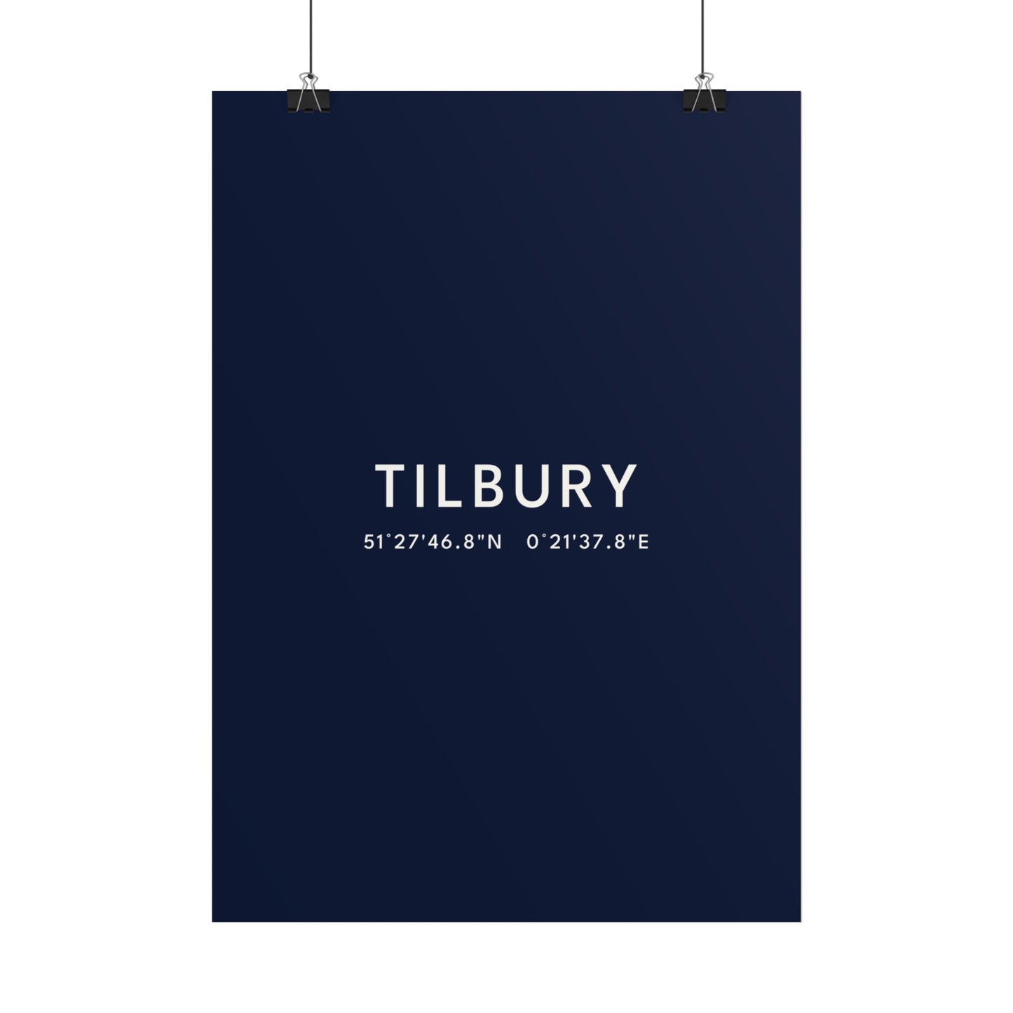 TILBURY — Coordinates Print