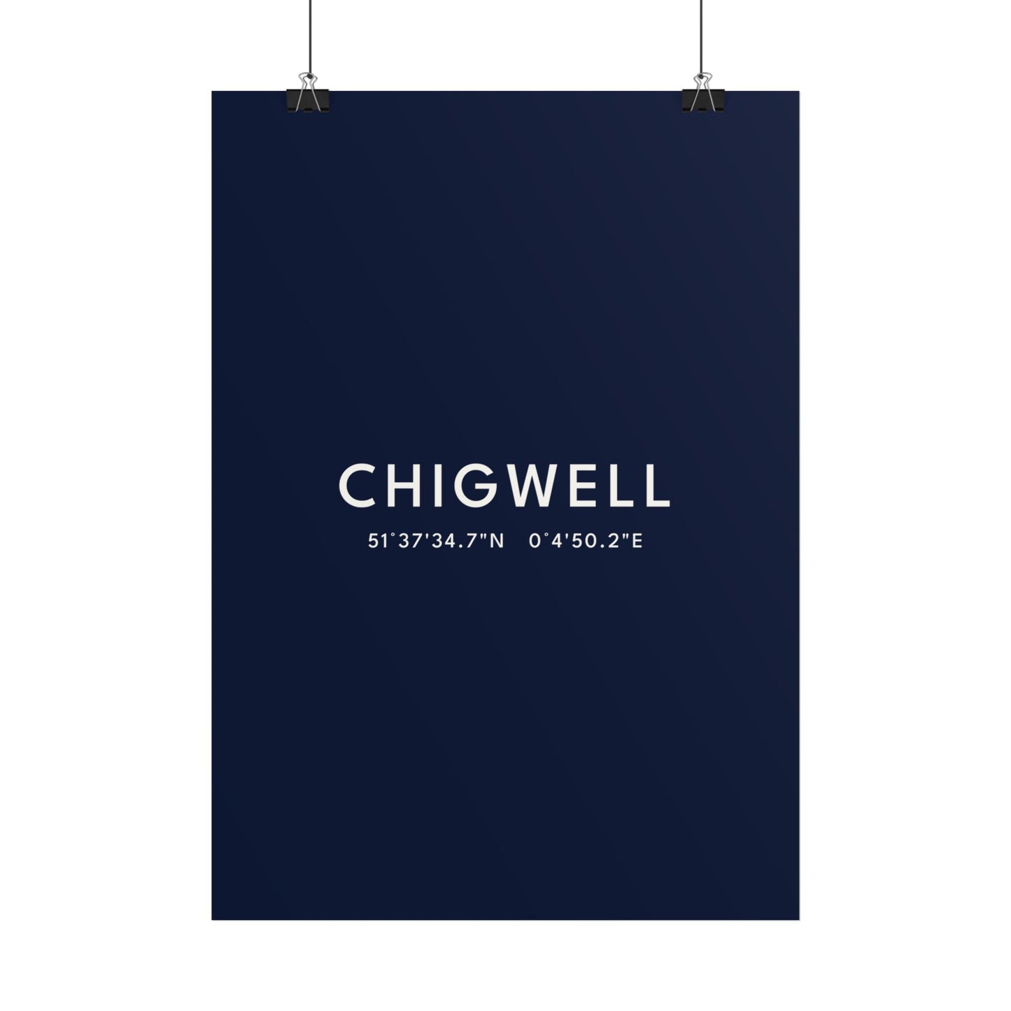 CHIGWELL — Coordinates Print