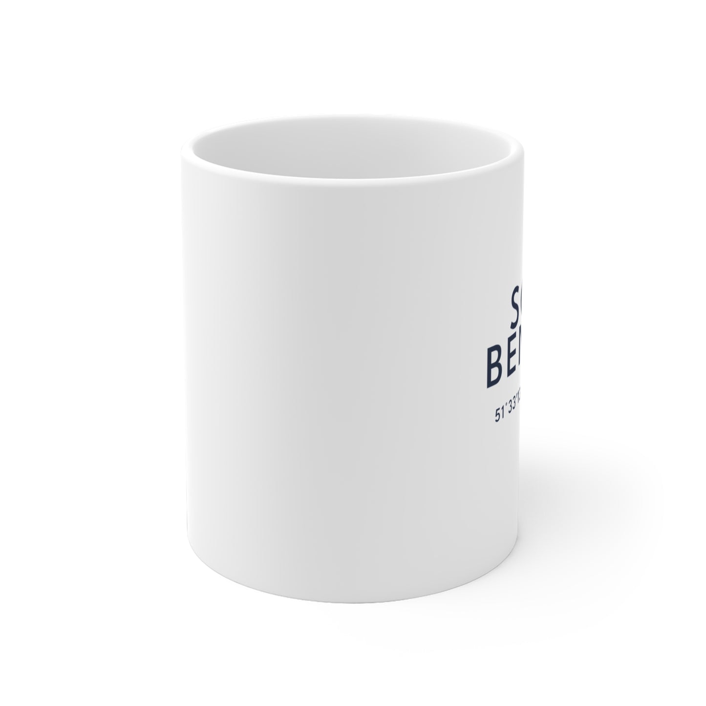 South Benfleet — Coordinates Ceramic Mug
