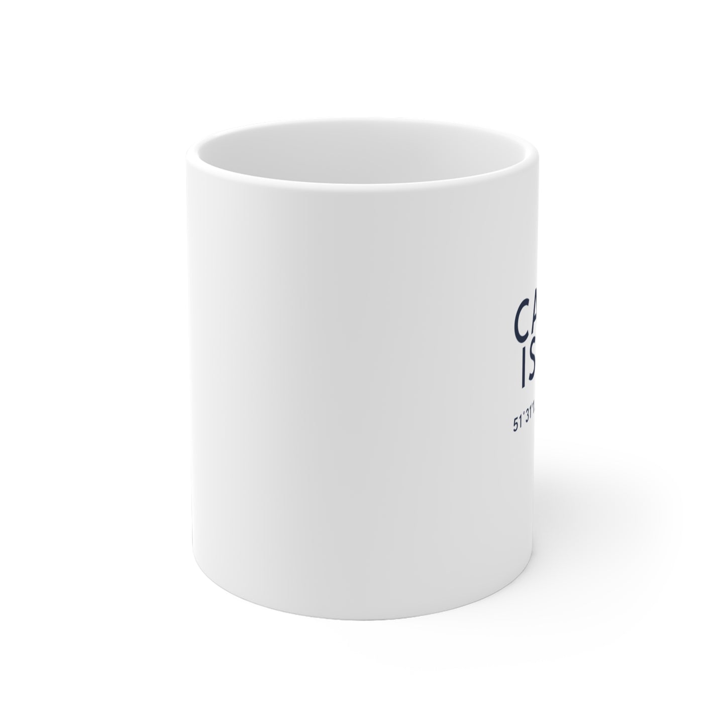 Canvey Island — Coordinates Ceramic Mug