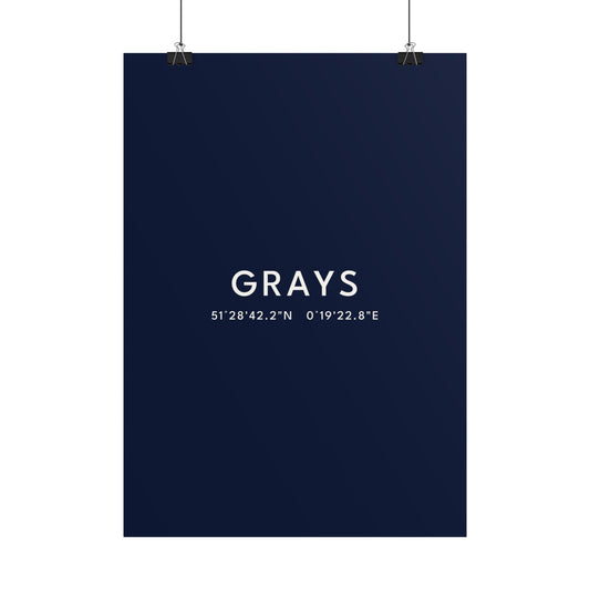 Grays — Coordinates Print