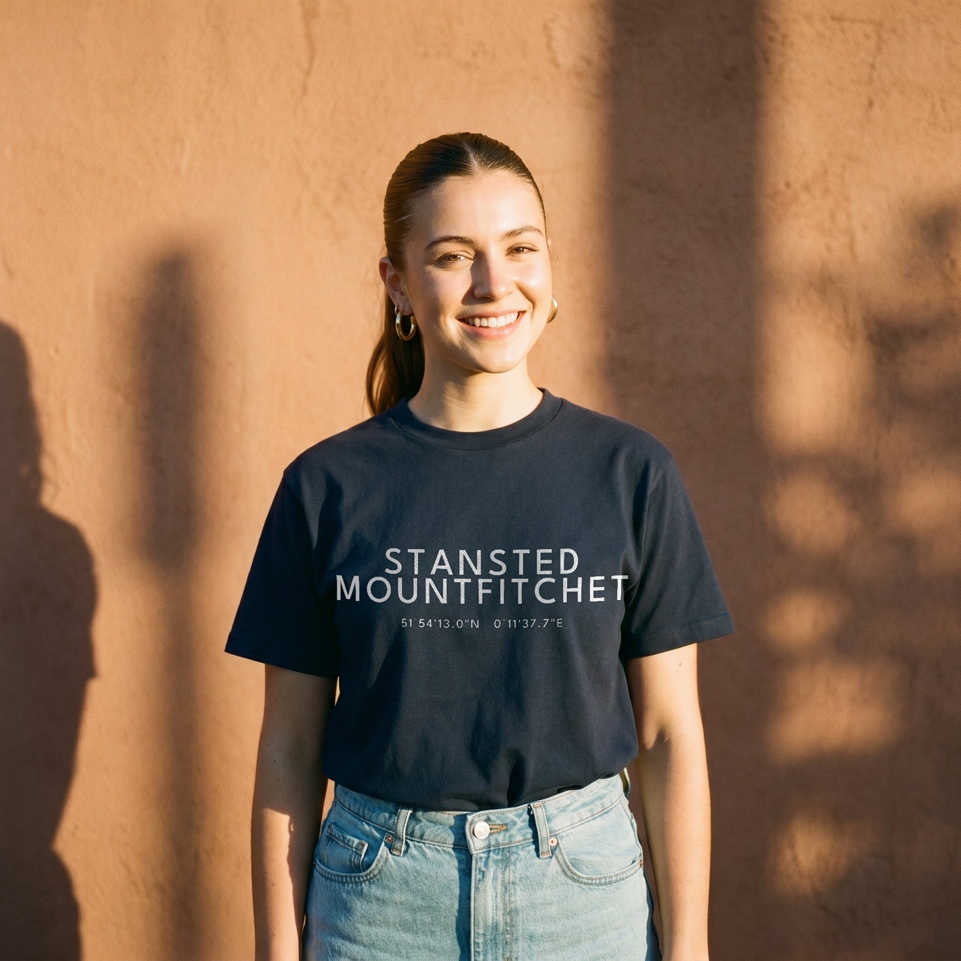 Stansted Mountfitchet coordinates t-shirt — Your Town Merch
