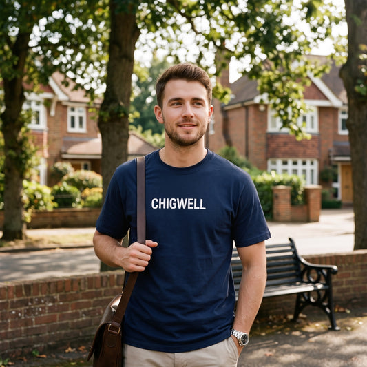 Chigwell — Navy Tee