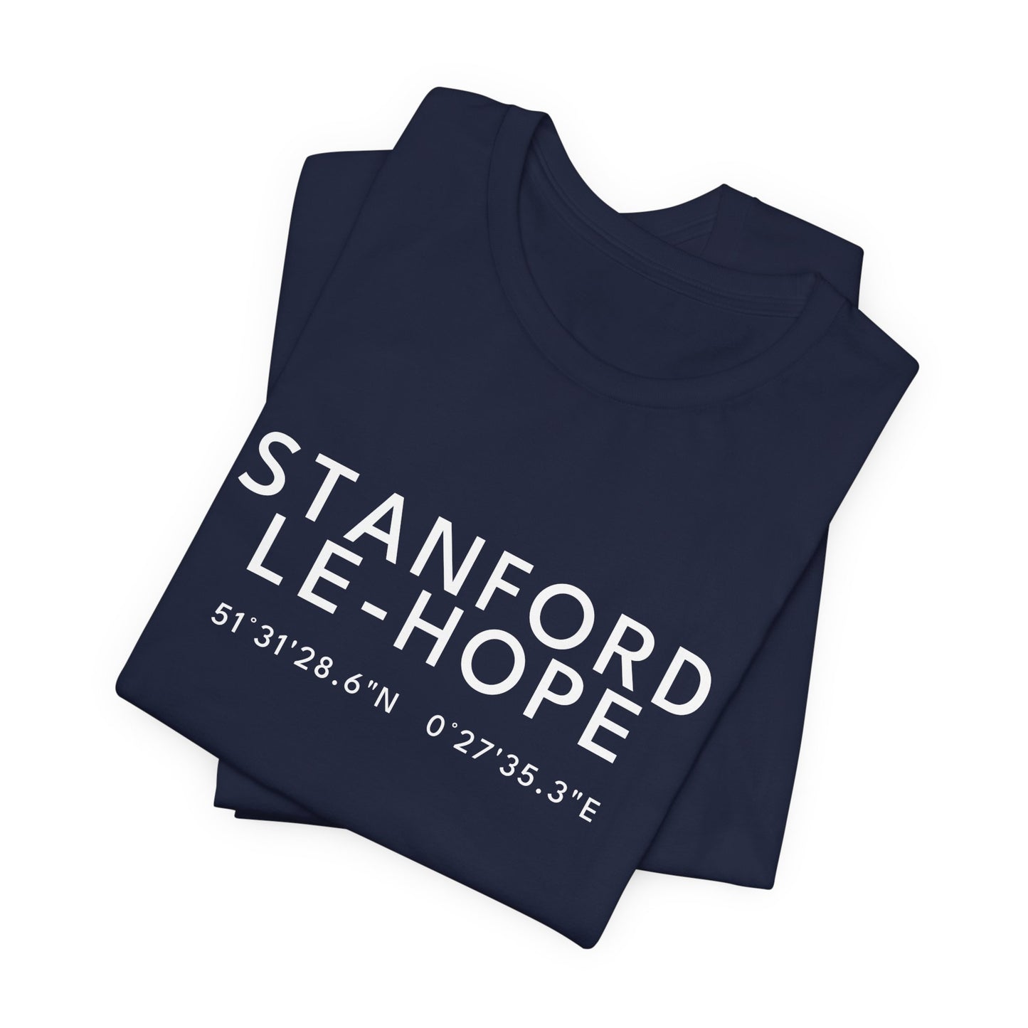 STANFORD-LE-HOPE — Coordinates Navy Tee