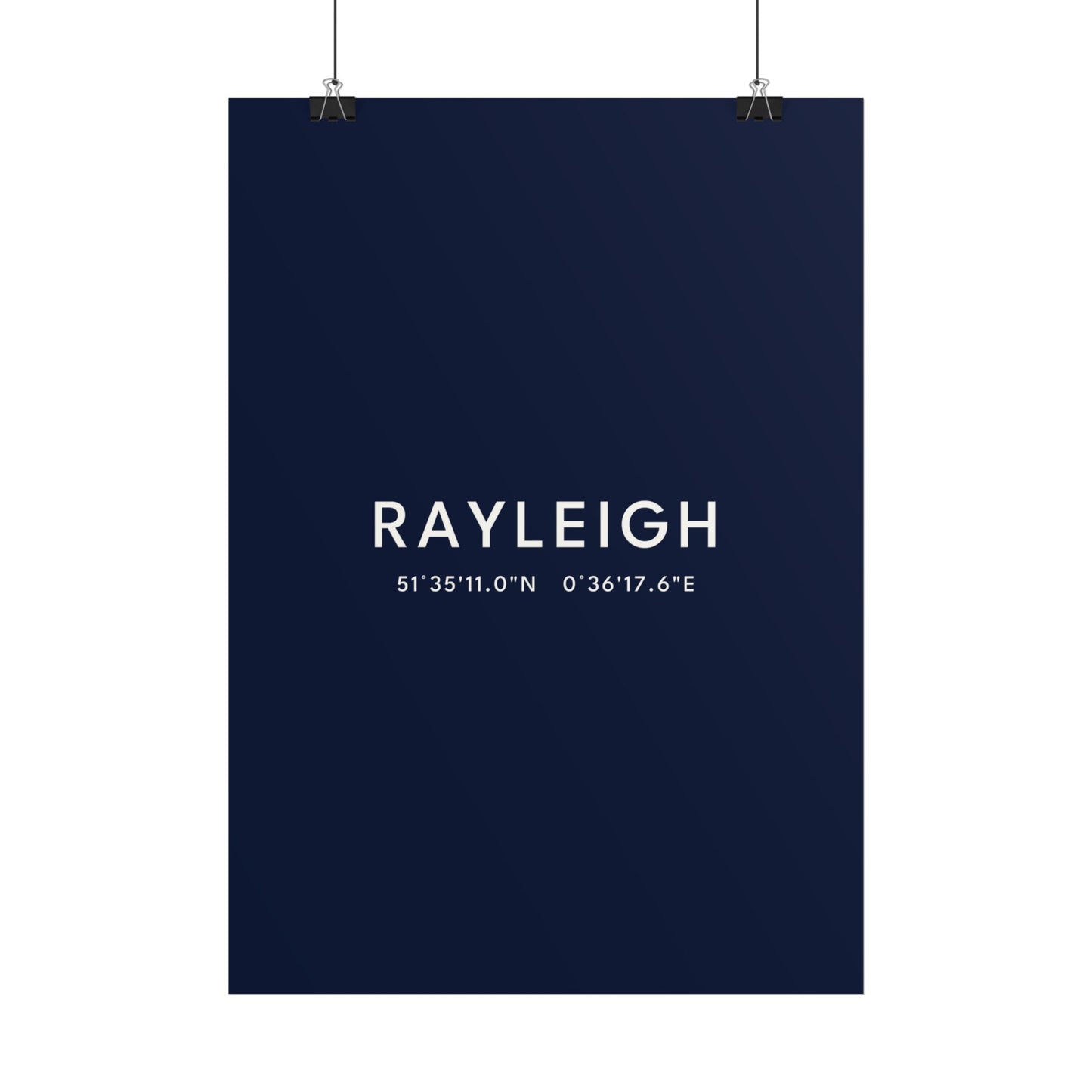 RAYLEIGH — Coordinates Print