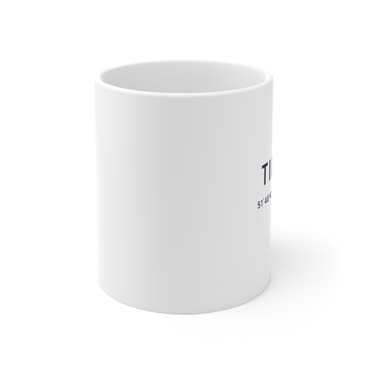 Tiptree — Coordinates Ceramic Mug