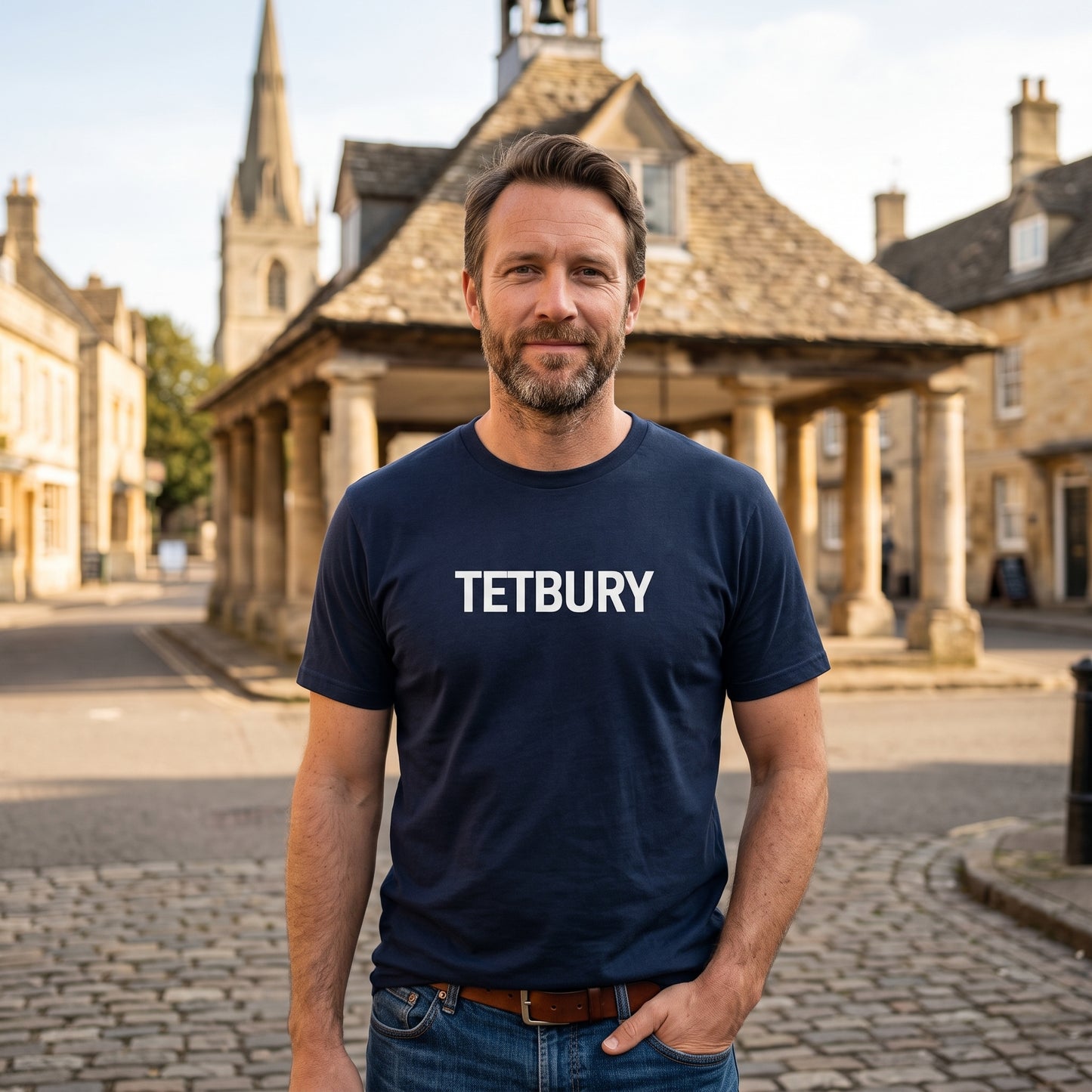 Tetbury — Navy Tee