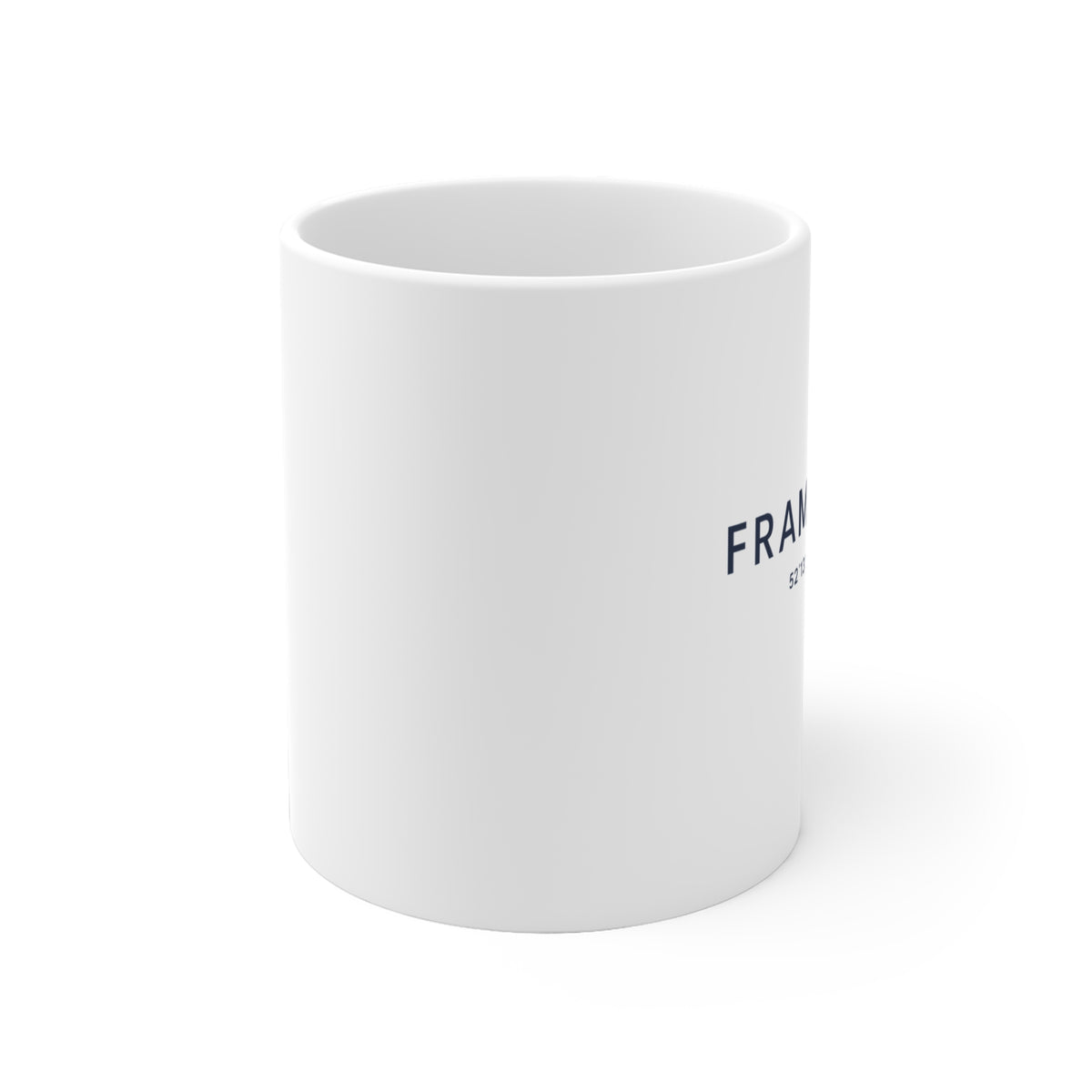 Framlingham — Coordinates Ceramic Mug