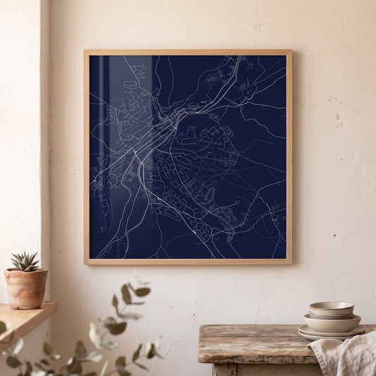 Tavistock — Map Print