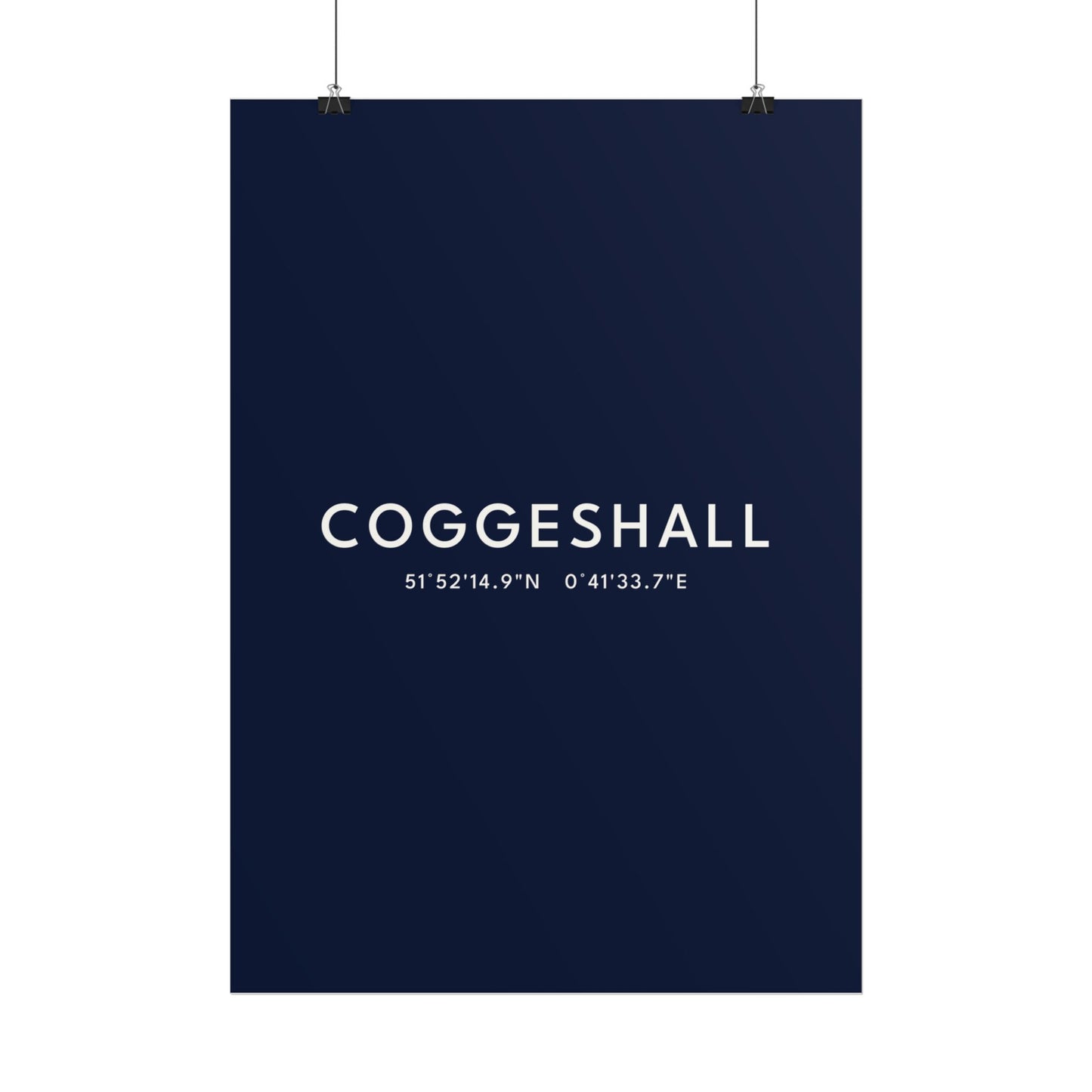 COGGESHALL — Coordinates Print