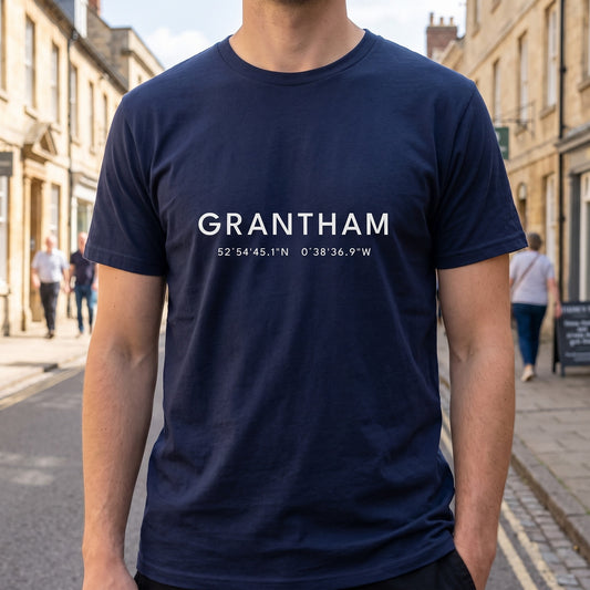 Grantham — Coordinates Navy Tee