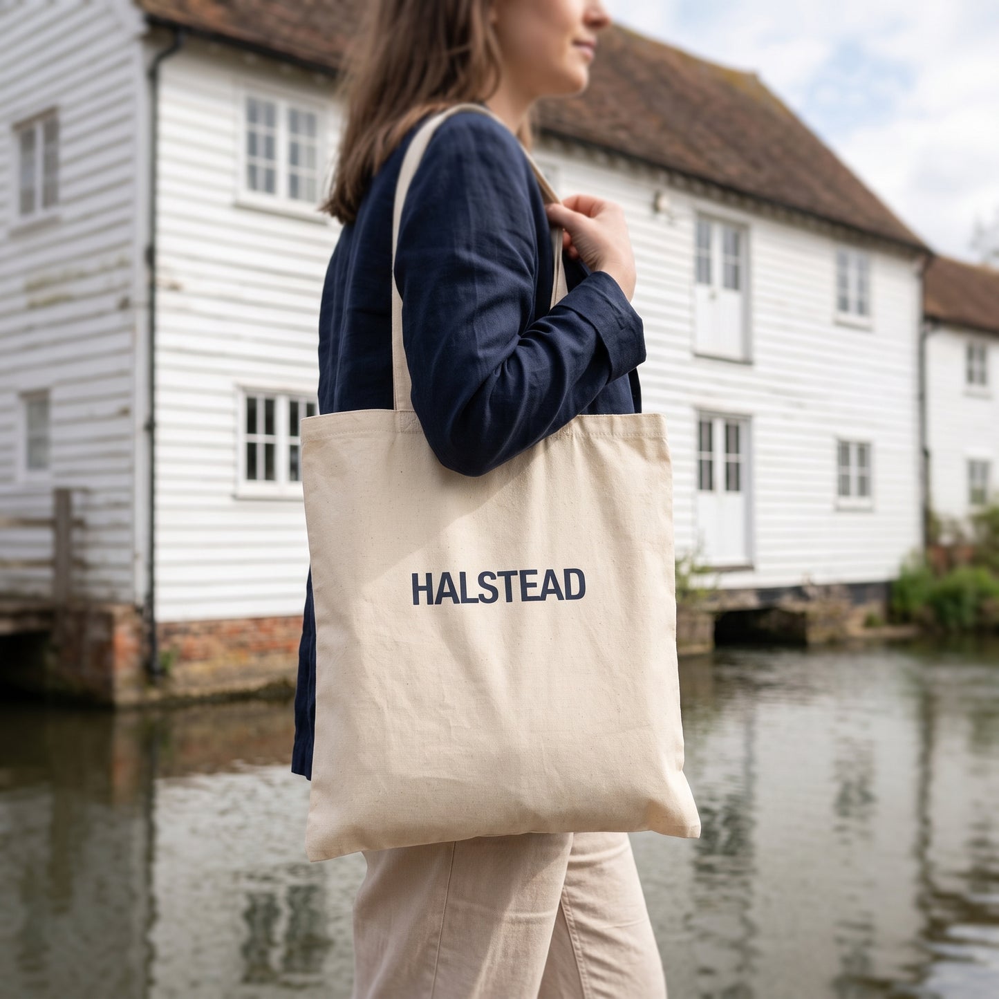 Halstead — Natural Tote