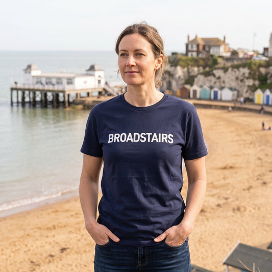 Broadstairs — Navy Tee