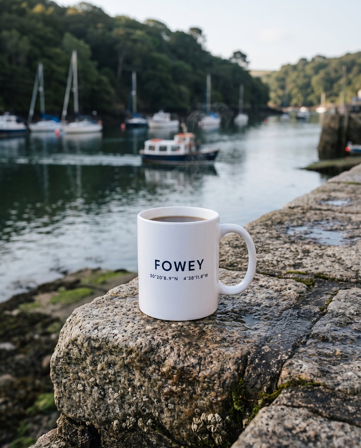 Fowey — Coordinates Ceramic Mug
