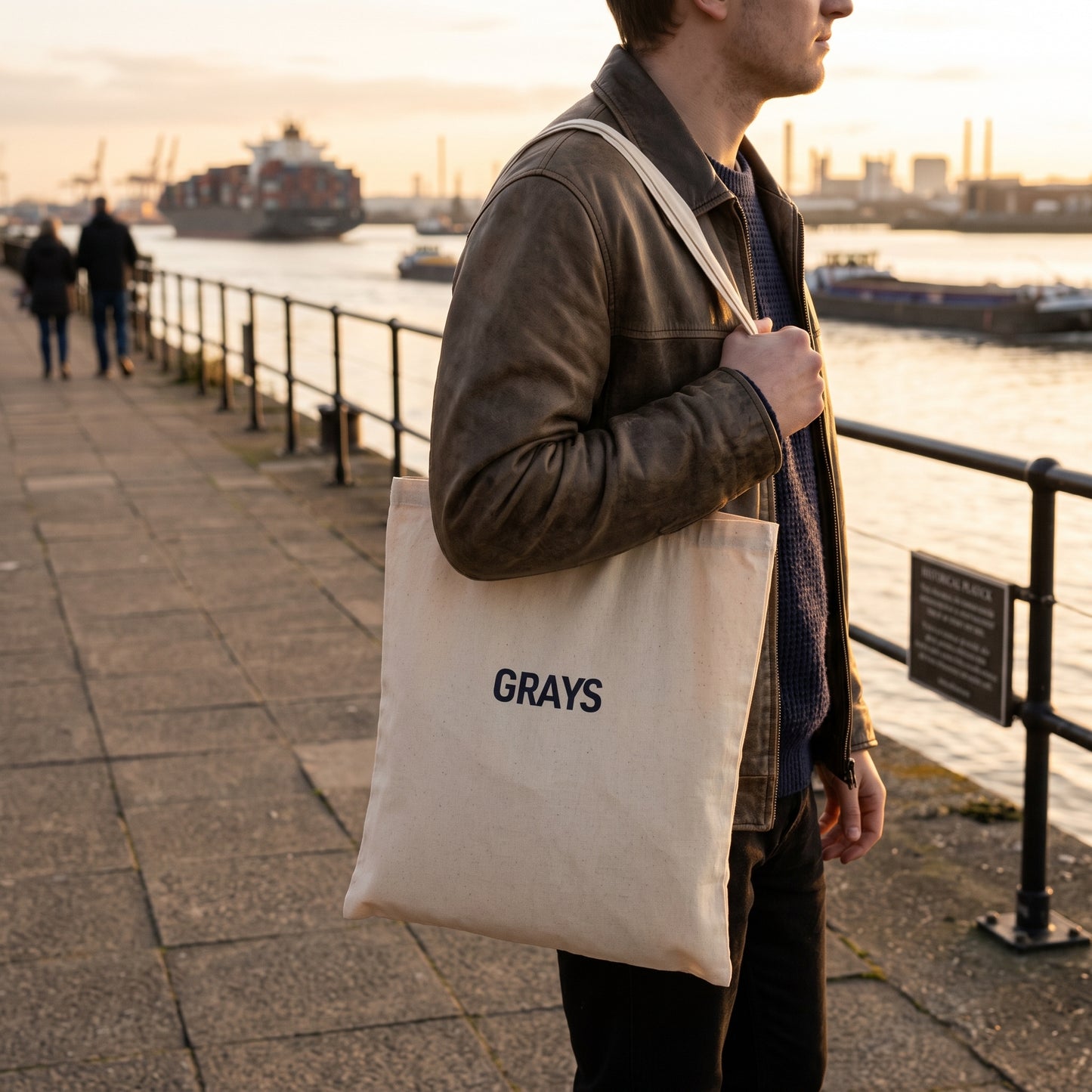 Grays — Natural Tote