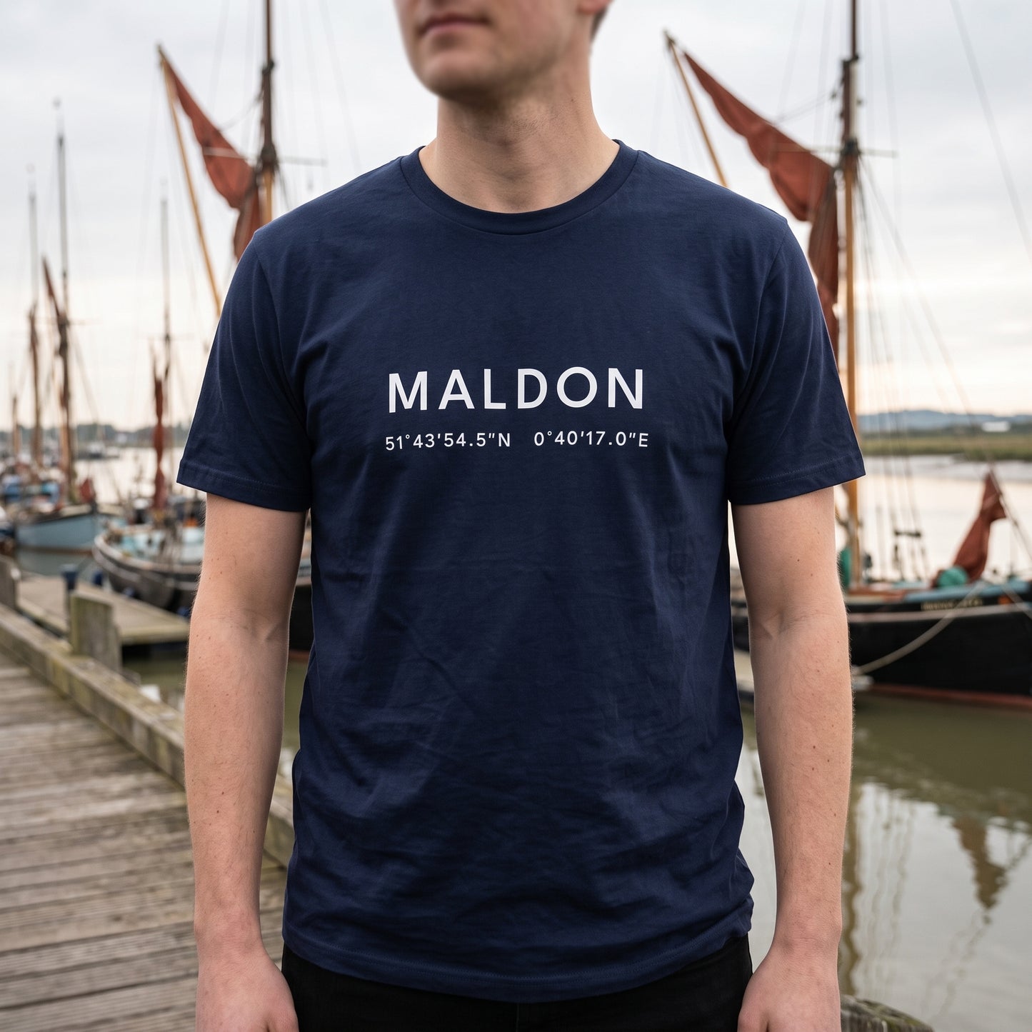 Maldon — Coordinates Navy Tee