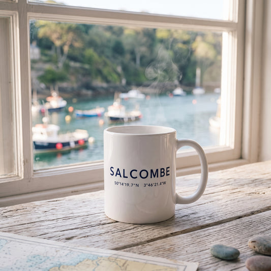 Salcombe — Coordinates Ceramic Mug